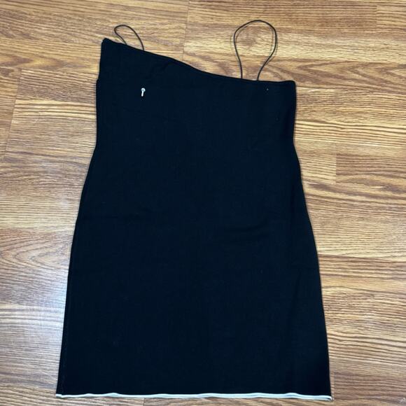 JACQUEMUS black viscose cocktail La Mini Robe Aro 42 - Picture 15 of 16